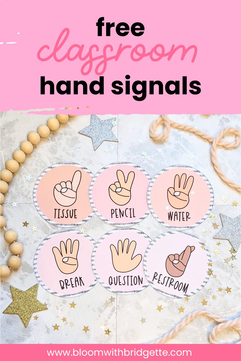 Enhancing Classroom Management With Hand Signal Posters - Bloom With ...